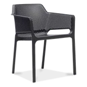 Fotele i krzesła biurowe - Nardi Krzesło Net grafitowe 81718 - miniaturka - grafika 1