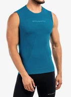 Koszulki sportowe męskie - Koszulka do biegania Brubeck 3D Run PRO Tank Top - blue - miniaturka - grafika 1