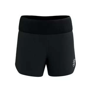 COMPRESSPORT Spodenki biegowe damskie PERFORMANCE SHORT black - Spodnie sportowe damskie - miniaturka - grafika 1