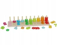 Gry planszowe - Gra edukacyjna do liczenia z obręczami Playtive - miniaturka - grafika 1