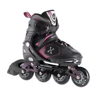 Rolki - ROLKI NILS EXTREME NA9080 CZARNO/FIOLETOWE ROZM. L (39-42) OUTLET - miniaturka - grafika 1