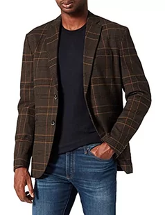 Sisley Kurtka męska, Brown Check 911, 42 PL - Kurtki męskie - miniaturka - grafika 1