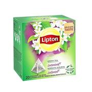 Herbata - Green Lipton Tea herbata zielona Jaśmin 20 piramidek 34g - miniaturka - grafika 1