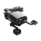 Części motocyklowe - Gniazdo Zasilające Booster USB/DC12 24V - miniaturka - grafika 1