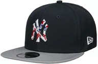 Czapki i chusty sportowe męskie - Czapka 9Fifty Infill Yankees by New Era, szary, S/M (54-57 cm) - miniaturka - grafika 1