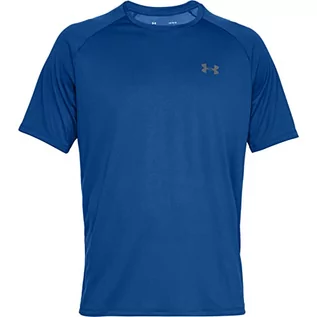 Koszulki męskie - Under Armour UA Tech SS Tee 2.0-BLU - M 1326413-400_M - grafika 1