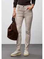 Spodnie damskie - Cecil Spodnie w kolorze jasnoszarym - miniaturka - grafika 1