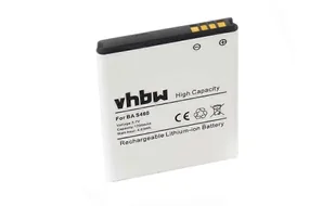 zamiennik baterii vhbw do HTC BD29100, BA S460 do telefonu komórkowego, smartfona, telefonu (1250 mAh, 3,7 V, Li-Ion) bez baterii kolorowej/wewnętr... - Baterie do telefonów - miniaturka - grafika 1