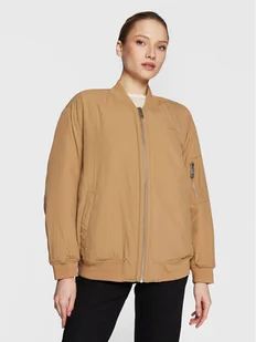 Calvin Klein Kurtka bomber K20K205001 Brązowy Relaxed Fit - Kurtki damskie - miniaturka - grafika 1