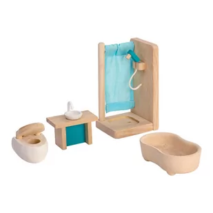 Plan Toys Łazienka PLTO-7351 - Zabawki AGD - miniaturka - grafika 1