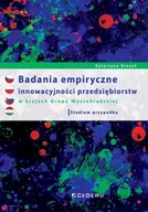 Ekonomia - Badania empiryczne innowacyjności przedsiębiorstw w krajach Grupy Wyszehradzkiej Studium przypadku Brożek Katarzyna - miniaturka - grafika 1