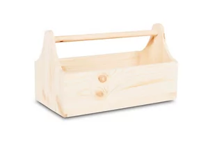Nosidło drewniane sosnowe 34 cm x 18 cm x 20,5 cm - Pudła i pojemniki do przechowywania - miniaturka - grafika 1