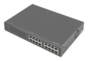 Digitus Injektor 8-portowy Gigabit Ethernet PoE+, 802.3bt, 250 W - Powerline communications - miniaturka - grafika 1