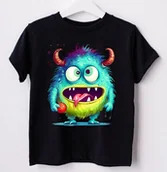 Koszulki dla chłopców - koszulka z potworem dla chłopca DD40 - miniaturka - grafika 1
