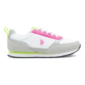 Buty dla dziewczynek - Sneakers U.S. POLO ASSN. NOBIK013 - miniaturka - grafika 1