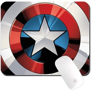 Marvel Kapitan Ameryka Tarcza - podkładka pod myszkę - Podkładki pod mysz - miniaturka - grafika 1