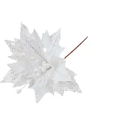 Ozdoby bożonarodzeniowe - Poinsecja na piku 27 cm mix - miniaturka - grafika 1