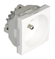 Gniazdka elektryczne - EFAPEL QUADRO45 GNIAZDO Z UZIEMIENIEM BIAŁY 45111 SBR - miniaturka - grafika 1