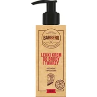 Kosmetyki i akcesoria do pielęgnacji brody - Krem do brody i twarzy Barbero Lekki Odżywienie&Wygładzenie 100ml - miniaturka - grafika 1