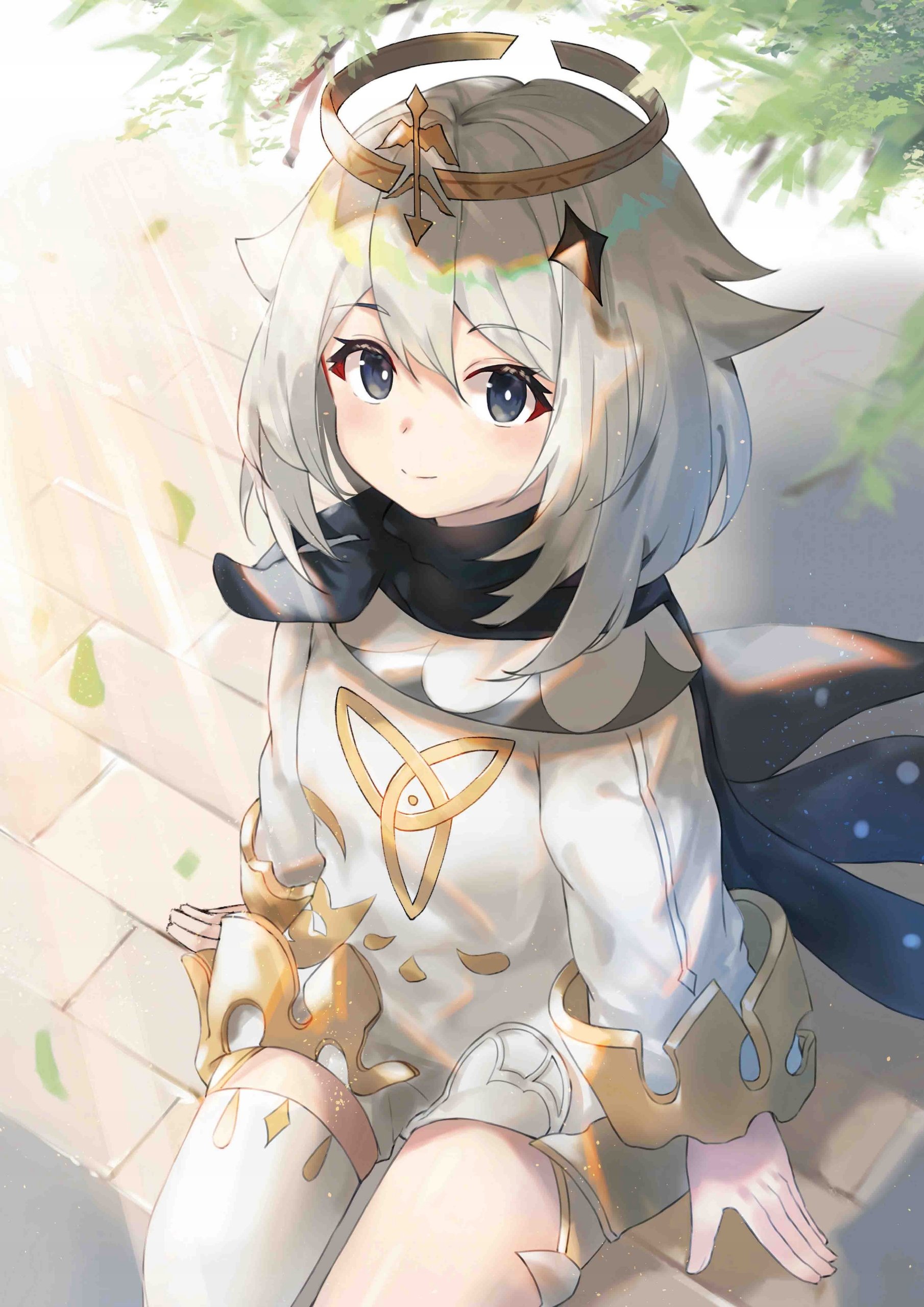 Plakat A3 Genshin Impact Anime Gra Paimon