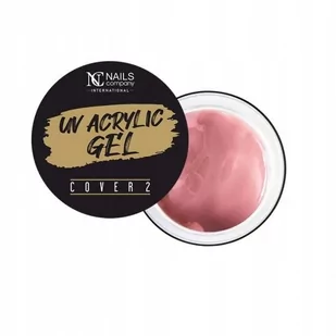 NC Nails, Akrylożel UV Acrylic Gel Cover 2, 50 g - Utwardzacze do paznokci - miniaturka - grafika 1