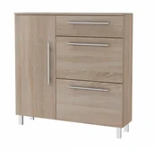 Szafki na buty - Szafka na buty LOCO Messena SM, dąb sonoma, 110x110x28 cm - miniaturka - grafika 1