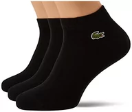 Skarpetki damskie - Lacoste Skarpety, Czarny/czarny, 41.5-43.5 EU - miniaturka - grafika 1
