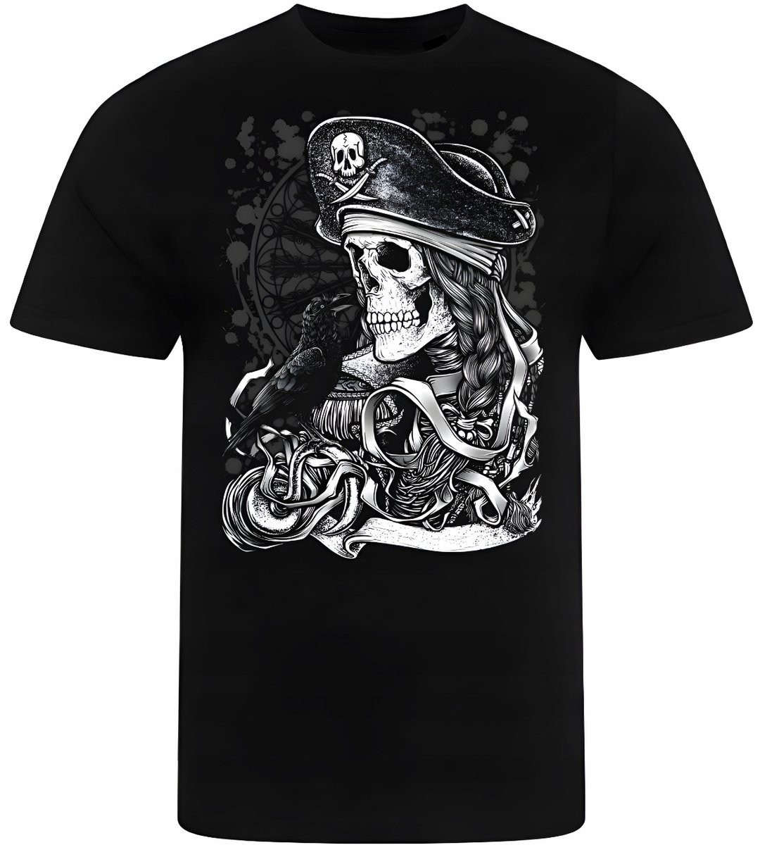 Koszulka Męska Nadruk Pirat Piraci Prezent Premium M