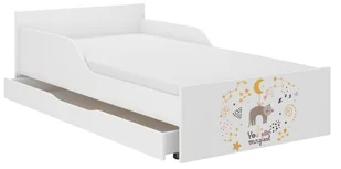 Łóżko dziecięce PUFI 180x90 KOTEK - Łóżeczka i kojce Łóżko dziecięce PUFI 180x90 KOTEK - Łóżeczka i kojce - miniaturka - grafika 1