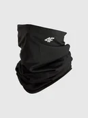 Apaszki i szaliki męskie - 4F Bandana uniseks - czarna Uniwersalny - miniaturka - grafika 1