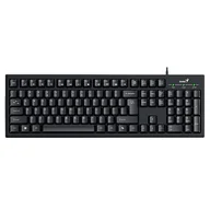 Klawiatury - Genius Smart KB-100 COPILOT, klawiatura CZ/SK, klasyczna, przewodowa (USB), czarna  31300005423 - miniaturka - grafika 1