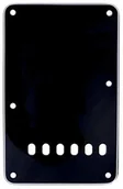 Części gitarowe, konserwacja gitary - Fender® »STRATOCASTER® VINTAGE-STYLE TREMOLO BACKPLATE« Tremolofach-pokrywa do Strat® - 3-warstwowa - kolor: czarny - miniaturka - grafika 1