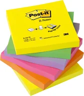 Szkolne artykuły papiernicze - Notes samoprzylepny Post-It neonowy 100k [mm:] 76x76 (R330-NR) - miniaturka - grafika 1