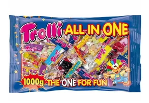 Trolli All in one żelki mix smaków 1kg - Żelki - miniaturka - grafika 1