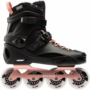 Rollerblade RB PRO X W Black / Rose 2023 - Rolki - miniaturka - grafika 1