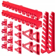 Pozostałe wyposażenie warsztatu - Zestaw wieszaków Ursel do tablicy narzędziowej 20 elementów - miniaturka - grafika 1