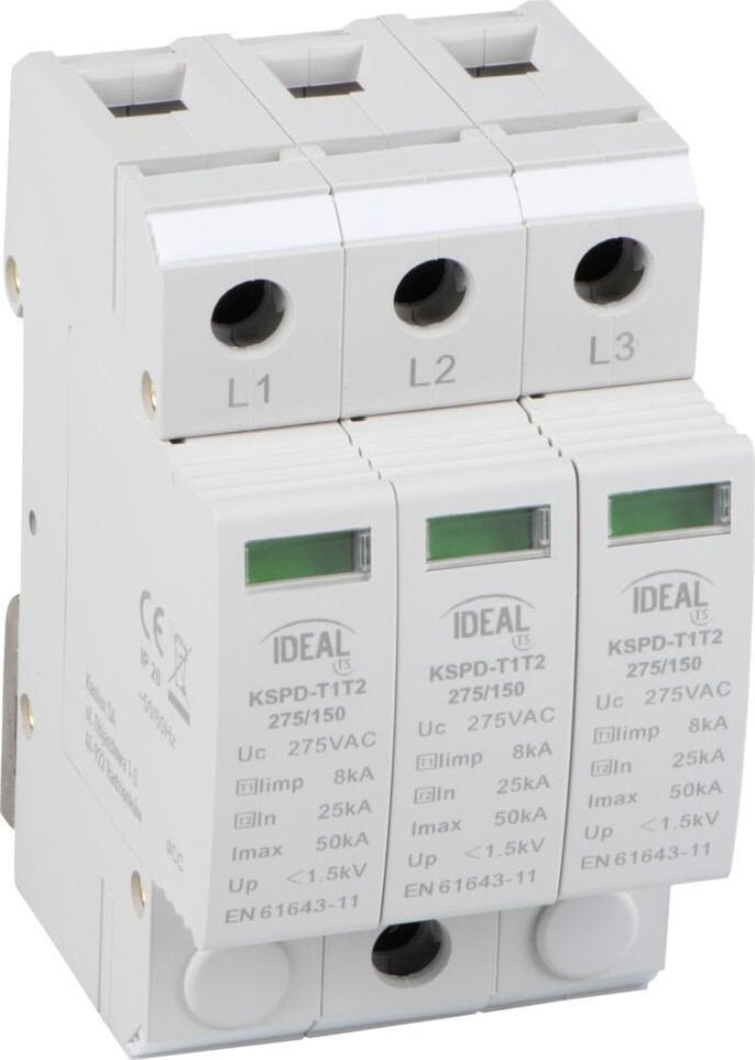 Kanlux Ogranicznik przepięć 3P KSPD-T1T2 275/150 Kanlux