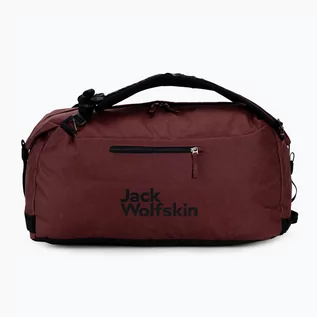 Torby podróżne - Torba turystyczna Jack Wolfskin Traveltopia Duffle 45 l bordowa 2010801_2185 | WYSYŁKA W 24H | 30 DNI NA ZWROT - grafika 1