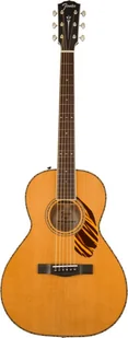 Fender PS-220E Parlor Ovangkol Fingerboard Natural w/ Case gitara elektroakustyczna - Gitary elektryczne - miniaturka - grafika 1