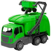 Samochody i pojazdy dla dzieci - Samochód PLASTO Śmieciarka 1677 - miniaturka - grafika 1
