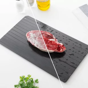 Czarna tacka do rozmrażania Innovagoods, 35x20,5 cm - Suszarki do naczyń Czarna tacka do rozmrażania Innovagoods, 35x20,5 cm - Suszarki do naczyń - miniaturka - grafika 1