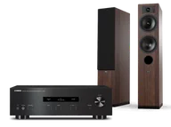 Zestawy stereo - Yamaha A-S201 (czarny) + Tesi 5 (mokka) - miniaturka - grafika 1