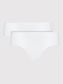 Majtki damskie - Puma Komplet 2 par fig klasycznych Everyday 935023 Biały - miniaturka - grafika 1