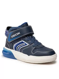 Buty dla chłopców - Geox Sneakersy J Grayjay B.A J169YA 0BU11 C4226 M Granatowy - grafika 1