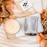 Świece - Świeca sojowa w ceramice OREO - naturalna świeca zapachowa - świeca sojowa w czarce OTSO - 200 ml - miniaturka - grafika 1
