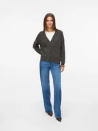 Swetry damskie - Vero Moda Kardigan w kolorze brązowym - miniaturka - grafika 1