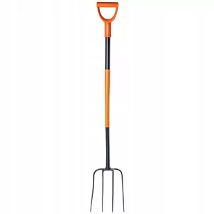 Widły Gospodarcze 4-Zębne Do Siana Metalowe 132Cm - Grabie i motyki - miniaturka - grafika 1