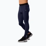 Sport OUTLET - Legginsy do biegania męskie Mizuno Core Impulse Long baritone blue WYSYŁKA W 24H 30 DNI NA ZWROT - miniaturka - grafika 1