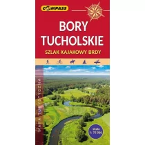 Wydawnictwo Compass Mapa tur. - Bory Tucholskie. Szlak kajakowy Brdy praca zbiorowa - Atlasy i mapy - miniaturka - grafika 1