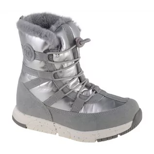 Buty dla dziewczynek - Buty Big Star Snow Boots Jr KK374171 szare - grafika 1